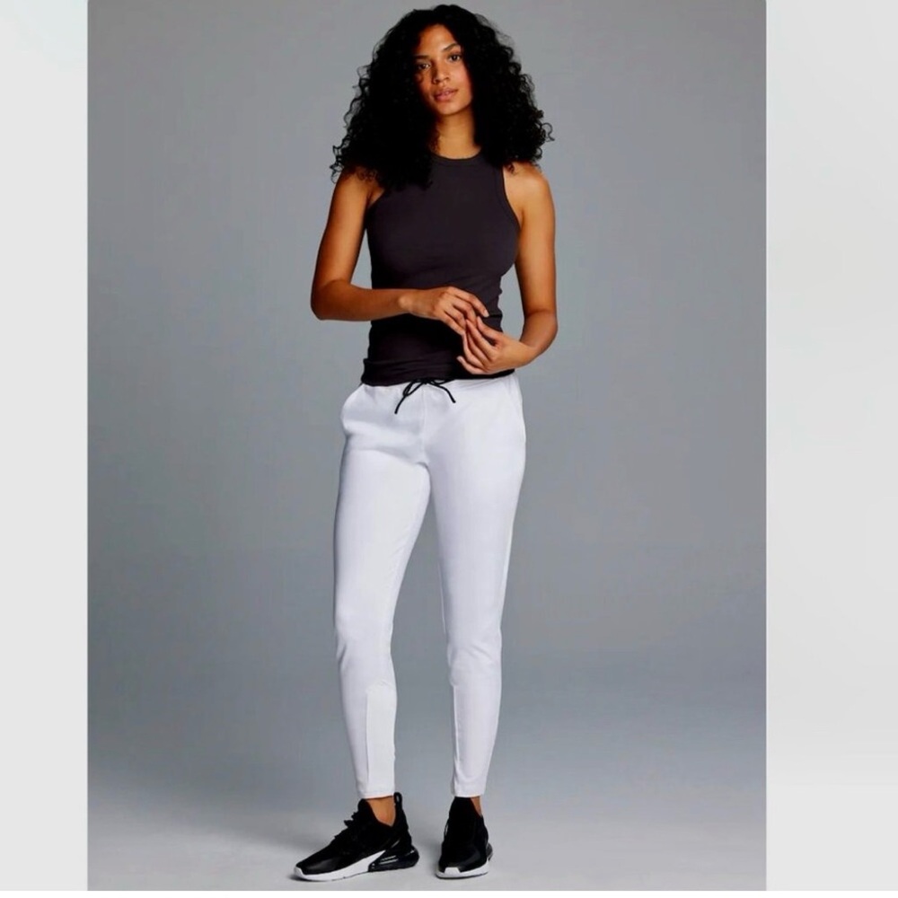 Greyson Sequoia Arctic White Jogger Pants Golf Athleisure